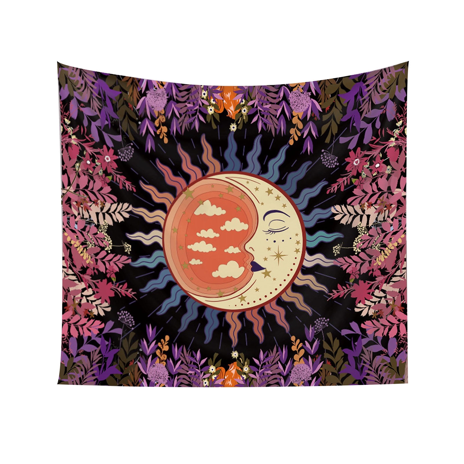 US Ship Hippie Mandala Moon Foggy Tapesry Room Wall Hanging Throw Tapestry Decor US Ship Hippie Mandala Moon Foggy Tapesry Room Wall Hanging Throw Tapestry Decor