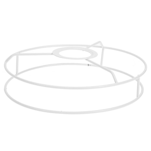 Toyvian Vintage Style Round Lampshade Frame for Chandelier and Pendant Light