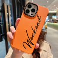 thumbnail image 1 of Funda De Silicona Para iPhone 11 12 Pro 13 14 Max 14 Plus Parachoques Suave Nombre Personalizado, 1 of 4
