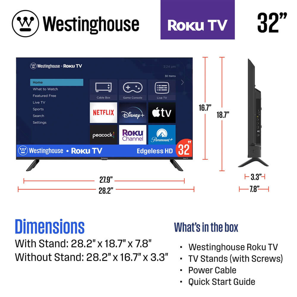 Westinghouse 32" Class HD Roku Smart TV photo 5