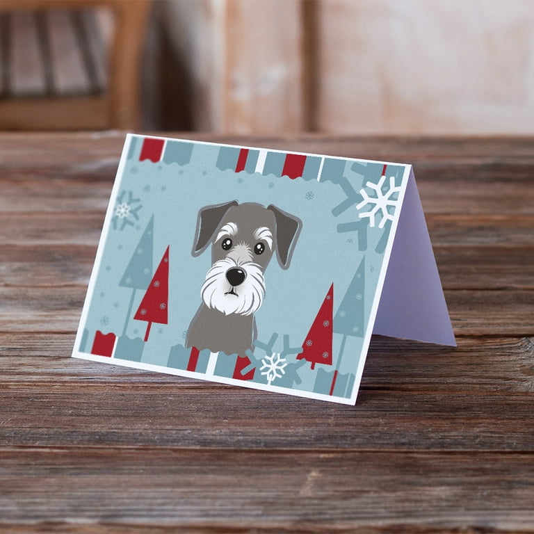 Caroline's Treasures CK2485GCA7P Christmas Lights Schnauzer Greeting Cards  and Envelopes Pack of 8 Blank Cards with Envelopes Whimsical A7 Size 5x7  Blank Note Cards - Yahoo Shopping