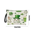 thumbnail image 3 of Wdhugt Sac Cosmétique pour Poupée Lapin de Pâques, Sac de Lavage Portable à la Mode, Pochette de Rangement Multifonctionnelle Style B B, 3 of 6