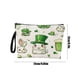 thumbnail image 3 of Bolsa de cosméticos con forma de conejito de Pascua para el Día de San Patricio, neceser portátil de moda para mujer, neceser multifuncional para guardar pintalabios., 3 of 6