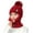Wine Red, variant on D-GROEE Women Winter Beanie Hats One-Piece Wool Knitted Balaclavas Mask Set Skull Neck Circle Scarf Ski Snow Hat Cap with Pompom Ball