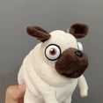 thumbnail image 2 of Muñeco de peluche Pug, perro Shar feo y lindo, muñeco de peluche Gabdog con sombrero, 2 of 5
