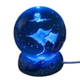 thumbnail image 1 of Luz De Noche De Bola De Cristal Crystal Ball Atmósfera Luz USB Plug-in Lighting Ornament para Home Party Decor, 1 of 6