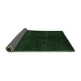thumbnail image 2 of Ahgly Company Indoor Square Abstract Emerald Green Modern Area Rugs, 7' Square, 2 of 4
