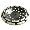 thumbnail image 4 of 4.5 inch & 7 inch Double Row Diamond Cup Wheel to Grind Epoxy Coatings/Concrete Floor/Mastic/Stone Paver/Concrete Slab/Floor Driveway, 4 of 5