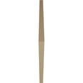thumbnail image 3 of Ekena Millwork 27"W x 27"H Timberthane Rustic Smooth Diamond Faux Wood Non-Functional Gable Vent, Primed Tan, 3 of 5