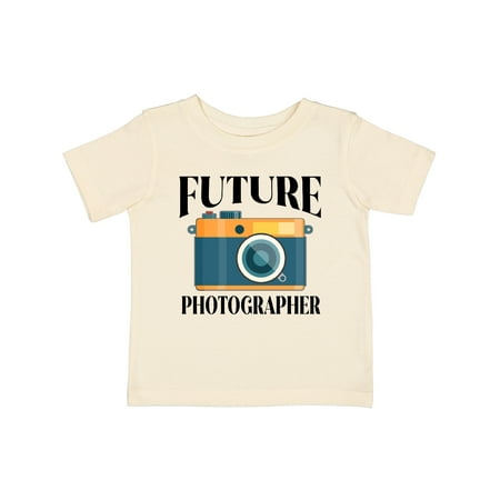 

Inktastic Future Photographer Cute Camera Gift Baby Boy or Baby Girl T-Shirt