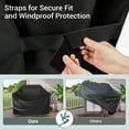 thumbnail image 5 of Unicook Gas Grill Cover 50 inch, Heavy Duty Waterproof BBQ Cover for Backyard Grills up to 48 inch Width, Tear and Fade Resistant, Black, 5 of 7