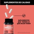 thumbnail image 4 of Omega 3 Capsulas Salmon Oil | Ácido Eicosapentaenoico (epa) Y Ácido Docosahexaenoico (dha)| Aceite De Pescado | Aceite Noruego - Omega 3 Platinum - Vitaminas Mujer / Hombre - (60 Caps), 4 of 6