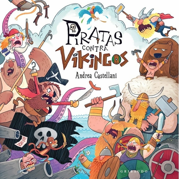 Album Piratas Contra Vikingos, (Hardcover)
