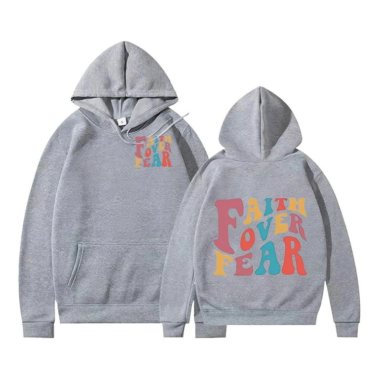 Womens Hoodies Pullover Clearance Lightweight Long Sleeve Y2k Grey