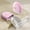 Pink, variant on Plastic Dental Brace Retainer Case with Built In Cleaning Tool Storage - Portable Orthodontic Travel Box for Invisalign Aligners and Denture - Compact Waterproof Storage Container for Home, Office