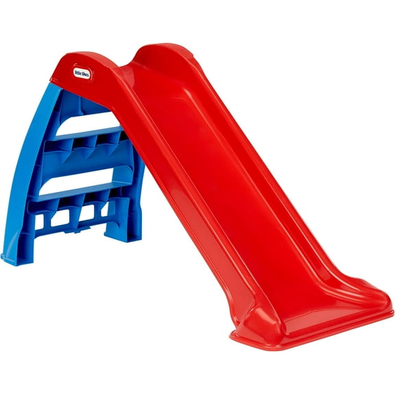First Slide for Kids, Easy Set Up for Indoor Outdoor, Easy to Store, for Toddlers Ages 18 Months - 6 years