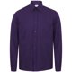 thumbnail image 1 of Henbury - Camisa Transpirable para trabajar de manga larga accion anti-bacterial Hombre/Caballero - Trabajo/Fiesta/Verano (Púrpura), 1 of 4