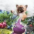 thumbnail image 3 of Lsque Pikmin Pattern Waterproof Throw Blanket Pet Blanket for Dogs & Indoor Cats, Washable - Shaggy Plush Calming Long Faux Fur & Velvet Dog Blanket -, 3 of 8