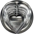 thumbnail image 2 of 6 uds Corazón Galletas Galletas Cortador de Galletas en Forma de Corazón, Cortador de Galletas y Cortadores de Galletas Acero Inoxidable JM, 2 of 5