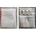 thumbnail image 5 of 4 Pcs Shower Curtain Set with Toilet Lid Cover Mat Non-Slip Rug Bath Mat and Waterproof Shower Curtains with Hooks American Sports Football Bathroom Decoration Machine Washable, 5 of 7