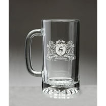 Hennessy Irish Coat of Arms Beer Mug with Lions