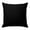 Black, variant on Throw Pillow Covers 16 x 16 Inch, Yellow Cotton Linen Pillows Cases, Pure Yellow Square Cushion Covers for Couch Sofa Bed