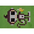 thumbnail image 1 of The Rug Market 71218B Tapis de Zone Pixel Singe 2,8 x 4,8 Pi, 1 of 1