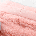 thumbnail image 4 of Abrigo con capucha cálido para bebés y niñas rosa-18M-24M(Size 10), 4 of 6