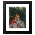 thumbnail image 2 of Federico Zandomeneghi 20x23 Black Modern Framed Museum Art Print Titled - The Two Sisters (1895), 2 of 5