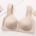 thumbnail image 7 of Bibifish Daisy Bras For Older Women Closure Bras Wide Straps Floral Lace Comfort Bras Full Coverage Leisure Daily Bras, 7 of 7