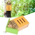 thumbnail image 3 of Bee House, Safe  Hotel Beautiful Durable Wooden With Hanging  For Garden For Decoration For Backyard For  Shelter, 3 of 8