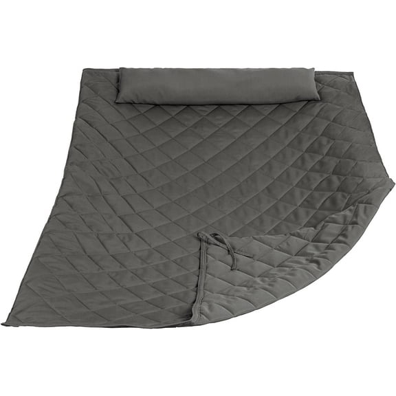 ANOW Portable Hammock Pad with Hammock Pillow, Replacement Hammock Pad, Grey