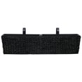 thumbnail image 6 of vidaXL Planters 2 pcs Water Hyacinth Black, 6 of 8