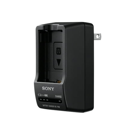 Sony BC-TRW - Battery charger - for Cyber-shot DSC-RX10; a NEX 3NL, 3NY, 5RL, 5RY, 5T, 5TY; a VLOGCAM ZV-E10; a3000; a7; a7R