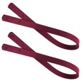 thumbnail image 2 of 2PCS 60CM Long PU Leather Hand Bag Strap Rivet Style Tote Bag Belt Straight Strip Bag Tote Strap Female Bag Wrist Strap Classic Bag Replacing Handle B, 2 of 2