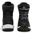thumbnail image 3 of White Snow Boots for Women Waterproof Outdoor Hiking Shoes Winter Warm Mid Calf Boots, 3 of 5