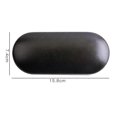 thumbnail image 5 of Estuche doble para gafas, estuche para lentes de contacto con espejo y pinzas, 2 en 1, portátil, de doble cara, color negro, 5 of 5
