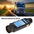 thumbnail image 2 of Trailer Plug, Towing Light Wire Tester 12V 7 Pin  For Commercial Car, 2 of 8
