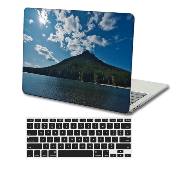 KSK KAISHEK Only Compatible Old MacBook Pro 15" Case 2012 2013 2014 2015 Rel. Model A1398, Plastic Hard Case Shell Cover + Black Keyboard Cover, Colorful B 1023