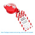 thumbnail image 6 of Uxcell Lockout Tagout Locks with Key, Loto Locks Safety Padlock Keyed Different with Lockout Tag Style 1, White, 6 of 6