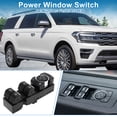 thumbnail image 2 of Interruptor de ventana eléctrica Unique Bargains No.FL3Z14529CB Interruptor de control de ventana para Ford Expedition Negro, 2 of 7