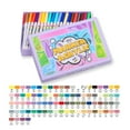 thumbnail image 2 of 84 Colors Acrylic Paint Markers Brush Marker Pen for Artist Rock Painting,Glass,Ceramic Fabric DIY Card Making Art Supplies 18 colors, 2 of 7