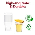 thumbnail image 2 of Smarty 2 oz. Clear Square Plastic Shot Glass 960ct, 2 of 6