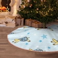 thumbnail image 5 of Sikiie Cartoon Turtle Nativity Christmas Tree Skirt, Jesus Christian Winter Holiday Tree Mat Decoration(30-48IN)30", 5 of 6