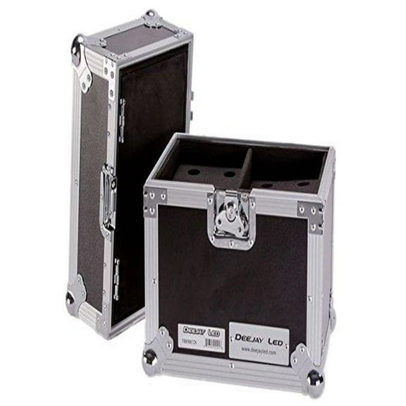 Deejay Led TBHMIC12S 12-Microphone Case with Storage Compartment