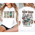 thumbnail image 1 of The Nightmare Before Christmas Haunted Mansion Map T-Shirt All Size S-5XL, 1 of 4