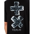 thumbnail image 4 of Replay Logo Back Graphic T-Shirt, Black, 4 of 6