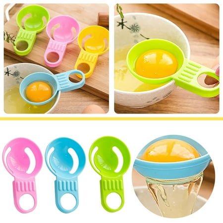 

WEPRO Eggs Holder Sieve Separator Divider Sifting Kitchen Filter Gadget Funnel