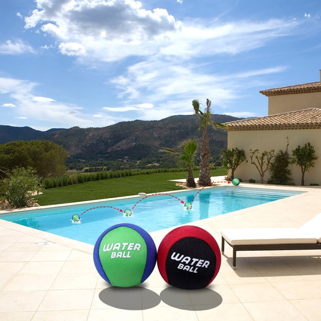 Pelota que rebota en el agua, pelota para saltar en el agua, pelota para saltar en la piscina del océano, pelota para aliviar el estrés en la playa yeacher estándar