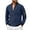 Dark Blue, variant on Men's Slim Fit Lightweight Sportswear Jacket Casual Bomber Jacket(Vermilion,2XL)